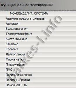 Функциональное тестирование Паркес Семейный доктор